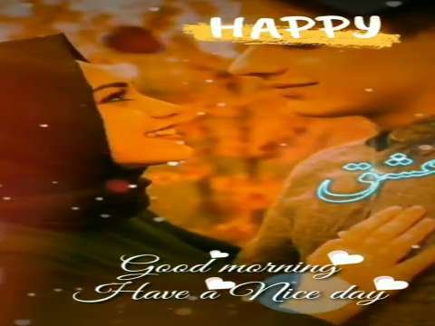 Good morning romantic full screen WhatsApp status | good morning love status | good morning status video thumbnail