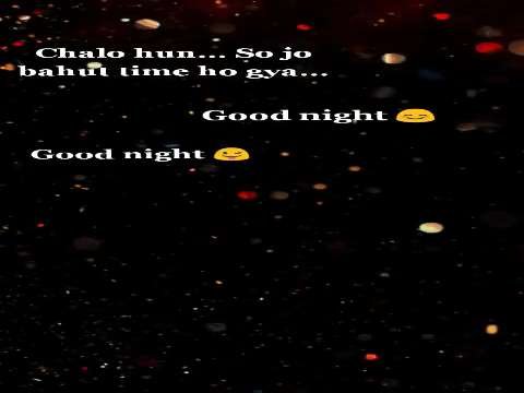 Good Night Video Status | good night whatsapp status download | good night lovely status video