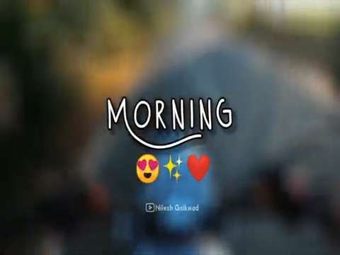 Good Morning | Good Morning Status Video | Whatsapp Status Video | Good Morning Video thumbnail