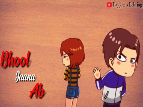 Animated Love Shayari Status | Only Love Status Video | Animated Love Status Video | Bhool Ab Jaana Guzra Zamana | Rahat Fateh Ali Khan status