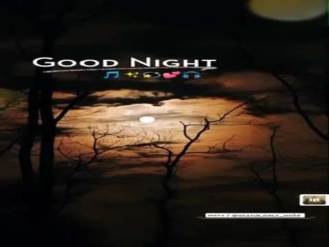 Good night status | good night whatsapp status | good night videos | gn status | sweet dreams