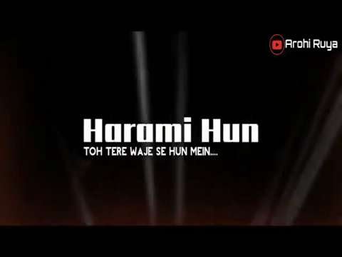 Muhfaad Haraami | Rap Status Video