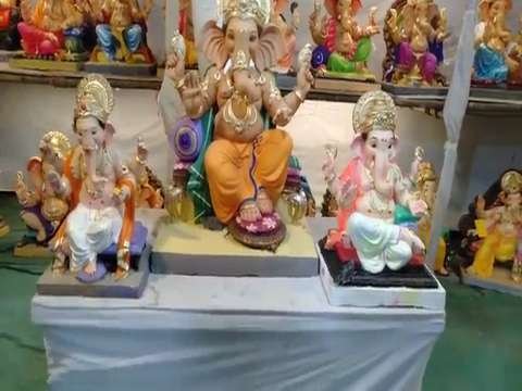 Ganesh murti status thumbnail