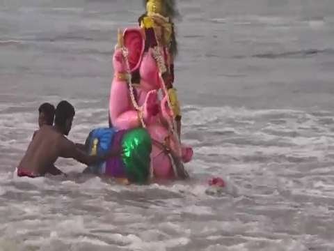 Ganesh visarjen status | ganesh last day status thumbnail