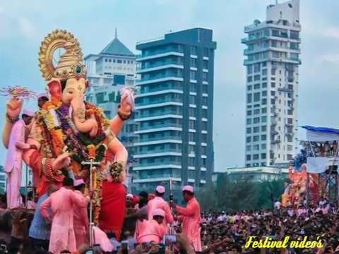 Lalbaug cha raja whatsapp status thumbnail