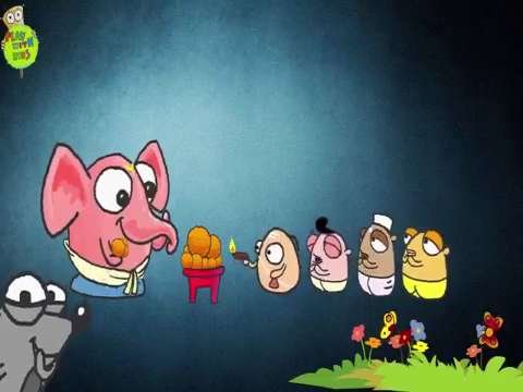 Ganesh ji ki aarti | bal ganesh cartoon funny scene thumbnail