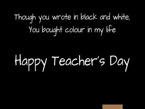 Happy Teachers Day Whatsapp status Video