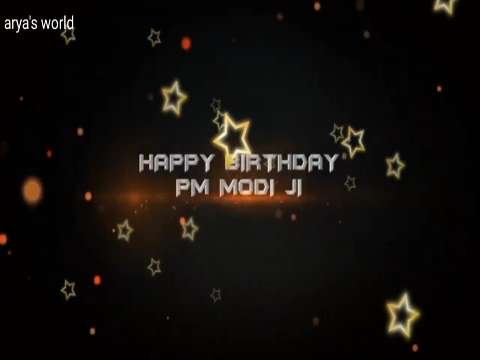 Narendra Modi Birthday Whatsapp Status Video Download
