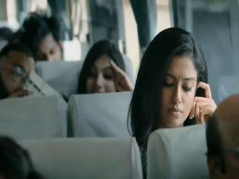 Cute girl sighting  bus traveling  whatsapp  status