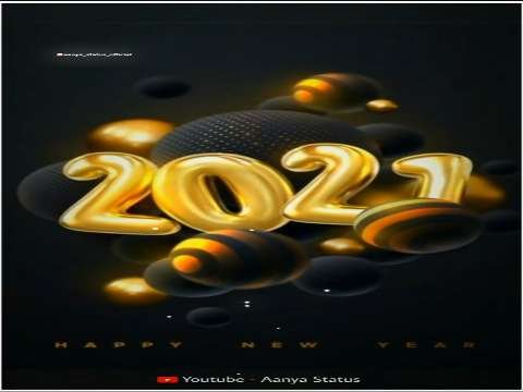 Happy New Year 2021 Full Screen Whatsapp Status