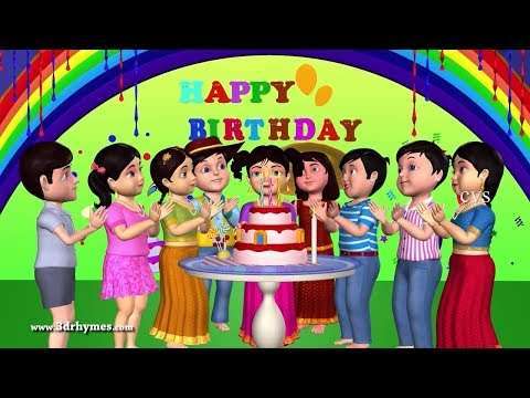 Happy Birthday | Animation English | happy brithday status video