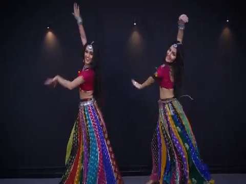 mahendi lagi malve garba navratri Dance status thumbnail