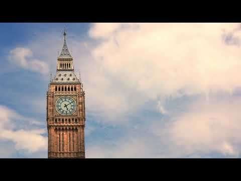 English Tower moving cloud status video