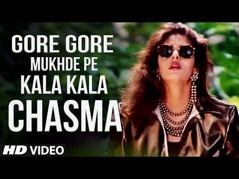 Gore gore mukhde pe kala kala chasma | romantic status video