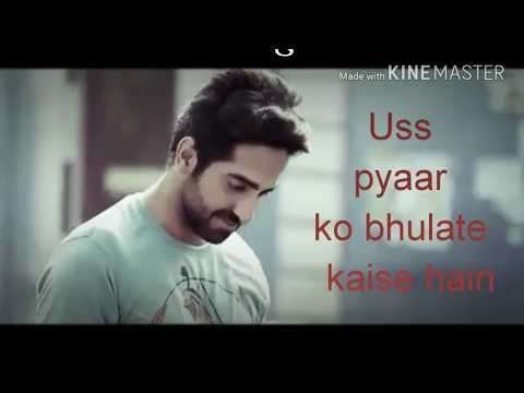Heart touching dialogues ayushmann khurana | best whatsapp status video lyrics  love dialogue breakup