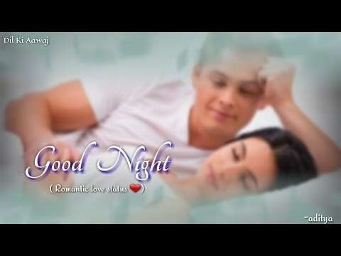 Good night status l romantic line