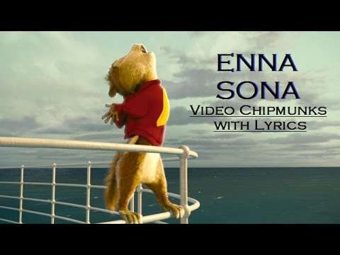 Enna Sona Full Video Chipmunks with Lyrics | animated cartoon status video