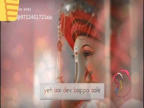 Ganapathi bappa moriya whatsapp status thumbnail