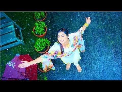 Romantic Love Rain Status Mujhe Nind Na Aaye | romantic status video