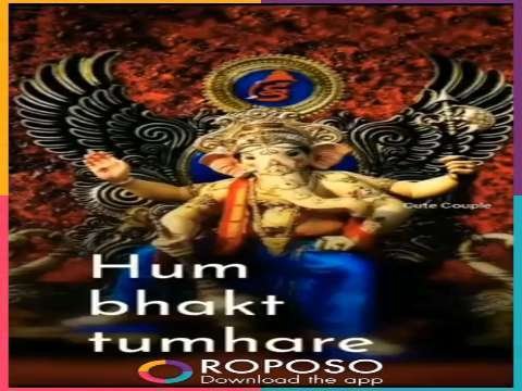 Ganapathi bappa moriya whatsapp status thumbnail