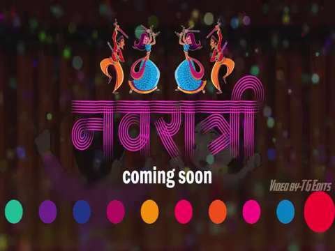 Navratri status | navratri coming soon status | garba status