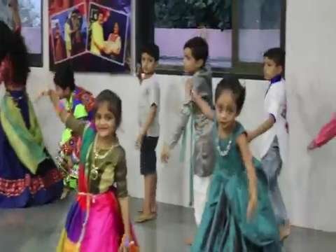 Taditional day celebration in garba status gujarati garba status