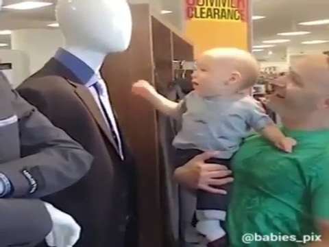 Shopping with funny babies | funny babies doing shopping