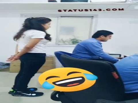 Office comedy | stress free tiktok | funny status | tiktok video thumbnail