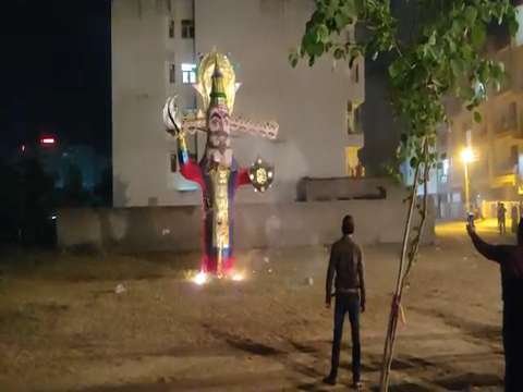 Ravan dahen vijyadsmi status