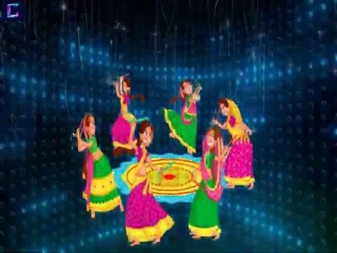 Amimated garba status odhani Whatsapp Status | garba | dandiya | navratri | durga puja | whatsapp status video | special