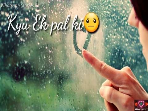 Kyu Ek Pal Ki Bhi Judai Sahi Jaye Na | romantic status video