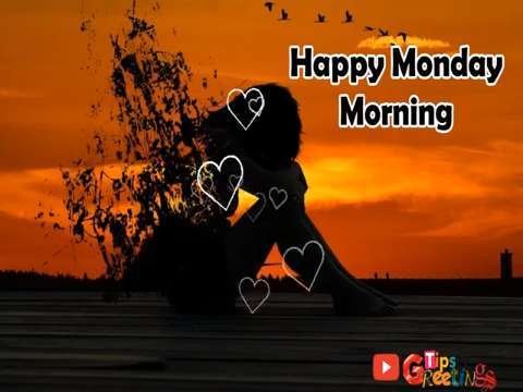 Happy monday  good morning video | wishes | beautiful whatsapp status | message | with heart