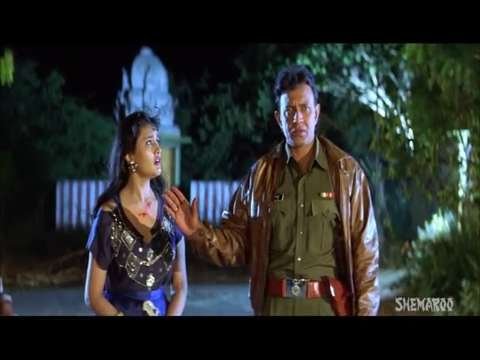 Mithun chakraborty saves a girl funny action scene