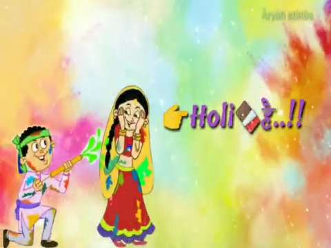 Holi status  holi song status Video animated status