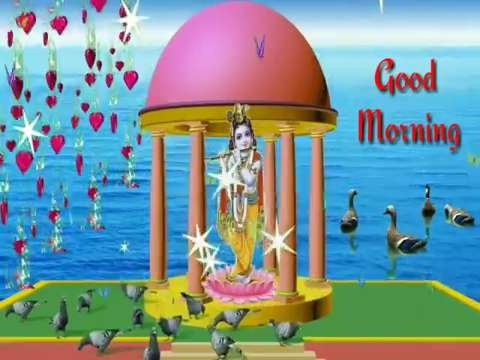 Radhe krishna good morning status video | best good morning whatsapp status video