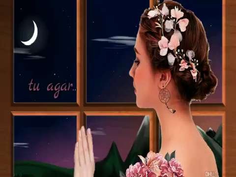 Chand Bhi Le Aaoon Jaan E Jaan | Good Night Status Video