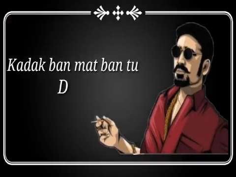 Attitude Status video | Kadak ban rap lyrical video | Rap Status Video