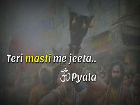 Teri masti me jeeta om pyala pita | shiv status video | mahadev status video | God status video | Monday status